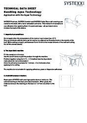 Технические параметры SYSTEXX Aqua Technology